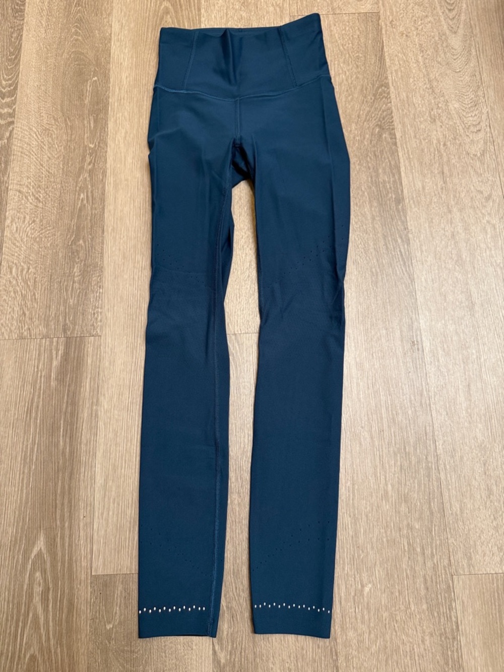Lululemon High-Waist Navy Performance Leggings